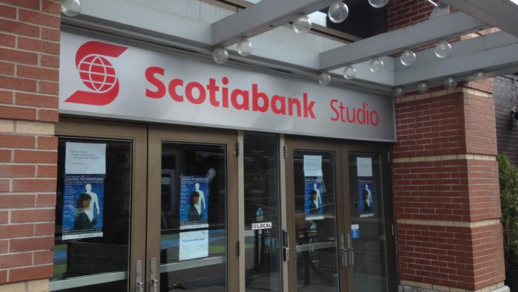 Pre-professional students would often perform in the Scotiabank Studio