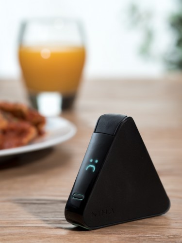 The Nima sensor frowns when it detects gluten