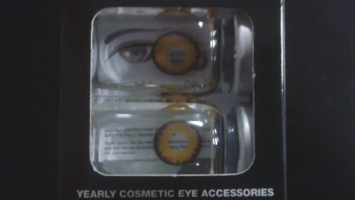 Cosmetic contacts for sale at Spirit Halloween 