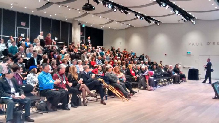 About 300 people participated in a forum on education and the potential it has to improve relationships between Aboriginal and non-Aboriginal Canadians