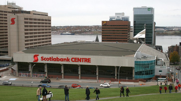 The Scotiabank Centre in downtown Halifax is Atlantic Canada’s largest indoor venue, holding up to 13,000 people when used for concerts.