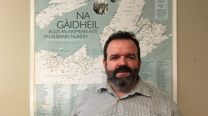 Lewis MacKinnon, executive director of Gaelic Affairs.