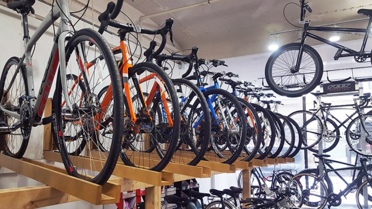 Make sure you test out a new bike before you buy so you get the right size.