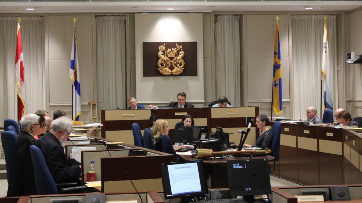 Halifax council voted to have a report made regarding the Halifax logo on community signs