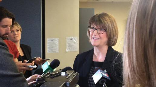Nova Scotia's justice minister, Diana Whalen, spoke with reports on Tuesday about changing the Incompetent Persons Act.
