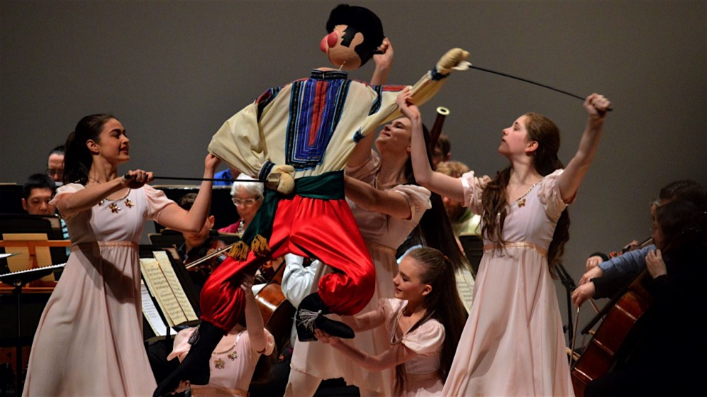 Dancers from Halifax Dance perform an excerpt of The Nutcracker.