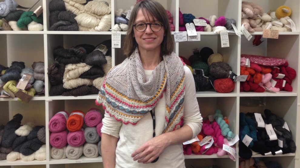 Mimi Fautley in her store.