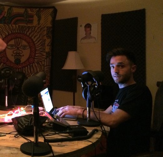 Jeremie Saunders says Sickboy podcast gets five to six thousand downloads a week.