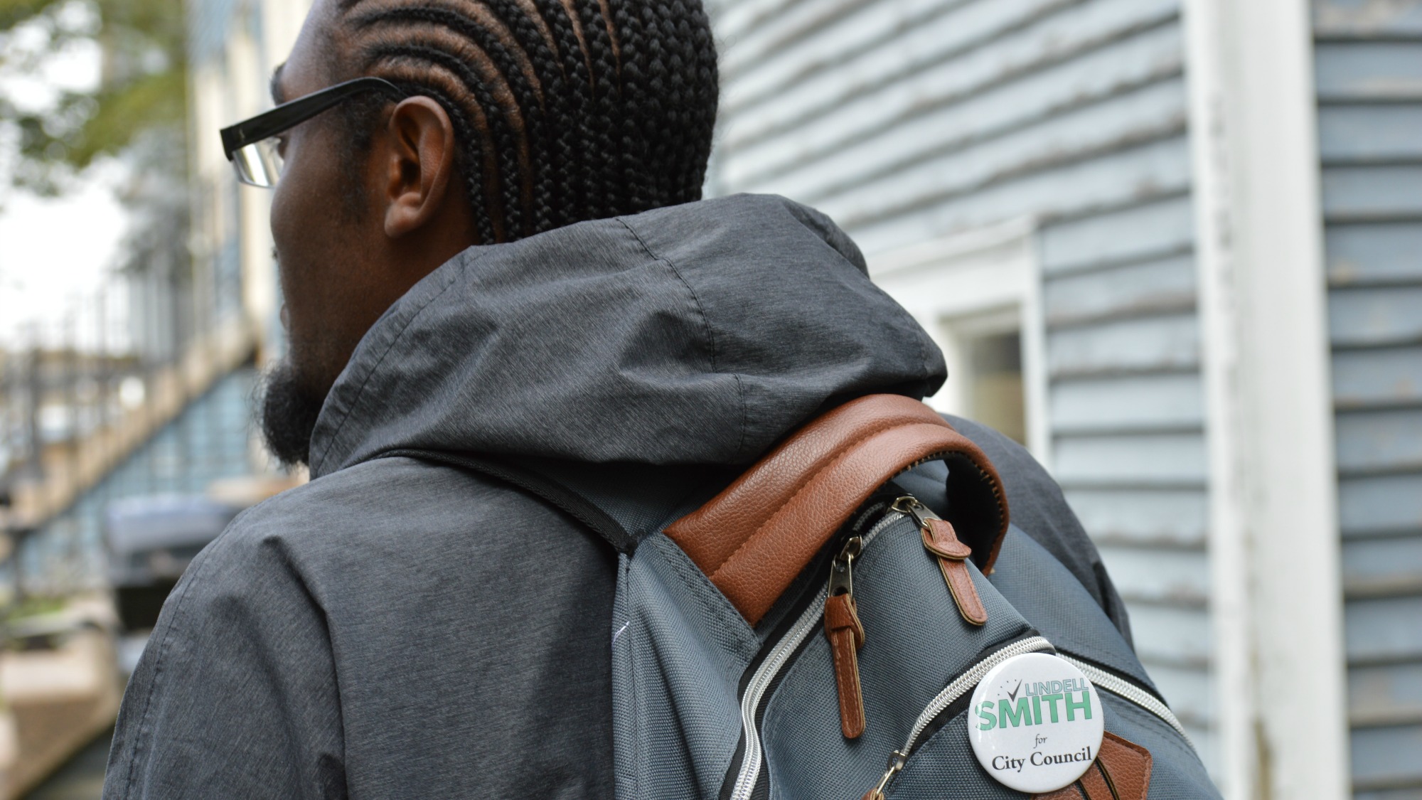 Lindell Smith attempted to hit every household in the district in order to get out the vote. 