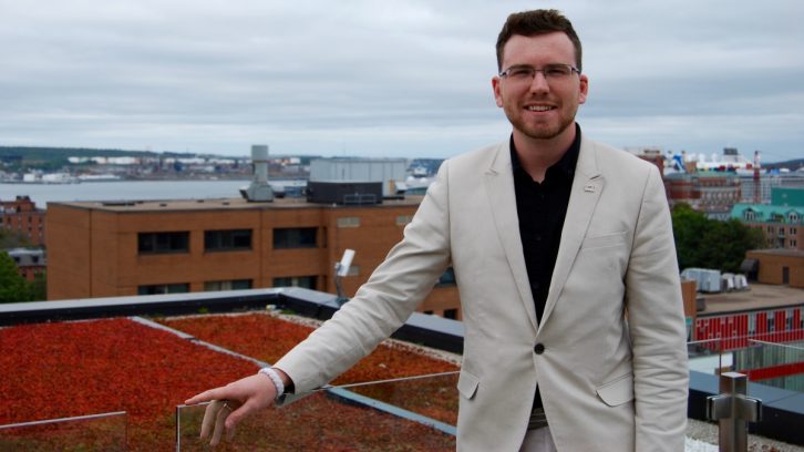 Recent SMU graduate Dominick Desjardins wants to bring a fresh point of view to city council. 