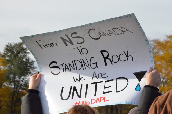 People from all over Nova Scotia unite for Standing Rock on Saturday.