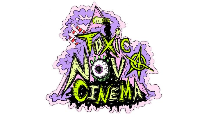 The Toxic Nova Logo, complete with Dartmouth smoke stacks and Sydney tar ponds.