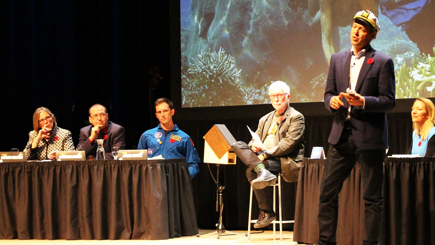 Dalhousie marine ecologist Boris Worm debates for Team Ocean