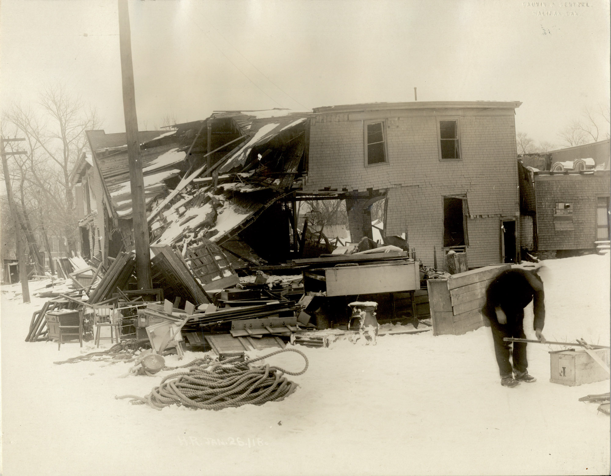 Halifax, N.S.: Damage caused by the explosion.