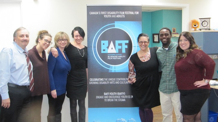 Reachability Association Staff that was working in the Blue Nose-Ability Film Festival