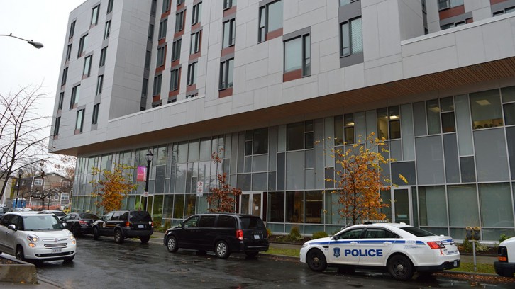 A student died at the Lemarchant residence on Dalhousie campus this morning
