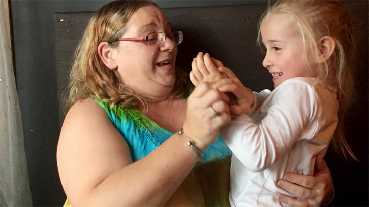 Renée Brown Munroe is teaching Marissa Mi’kmaq so her granddaughter feels connected to her heritage.