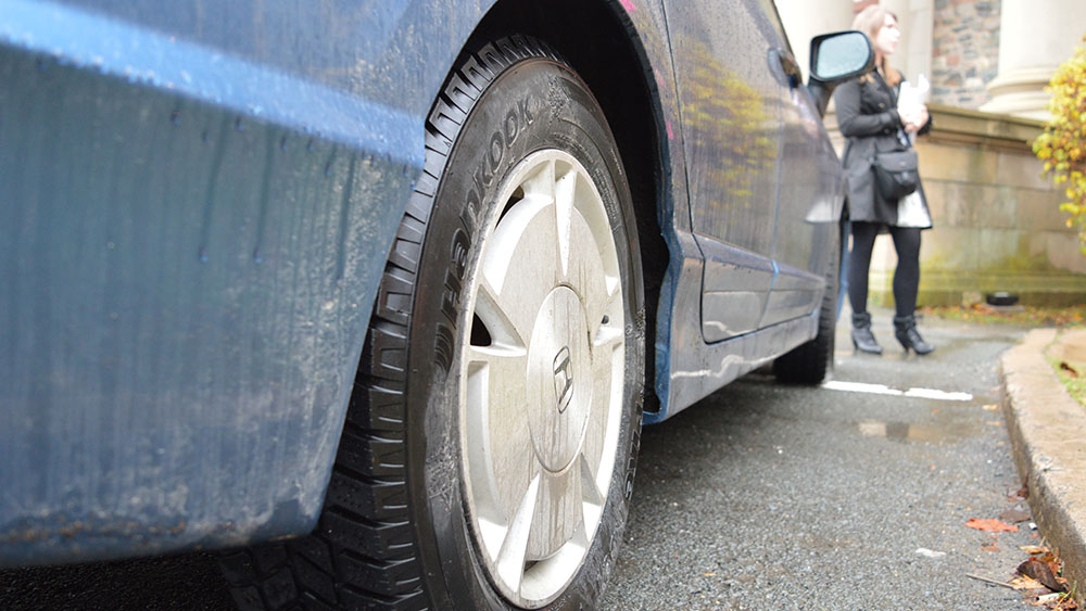 Some Nova Scotians are turning to online marketplaces to buy used winter tires. 