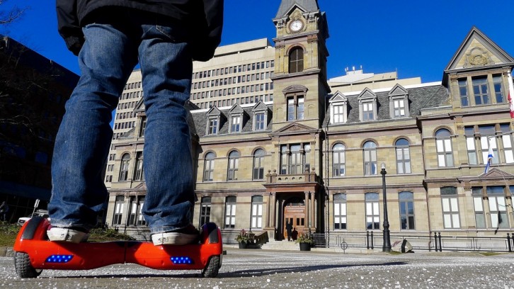 Hoverboarding in Halifax is a current grey area