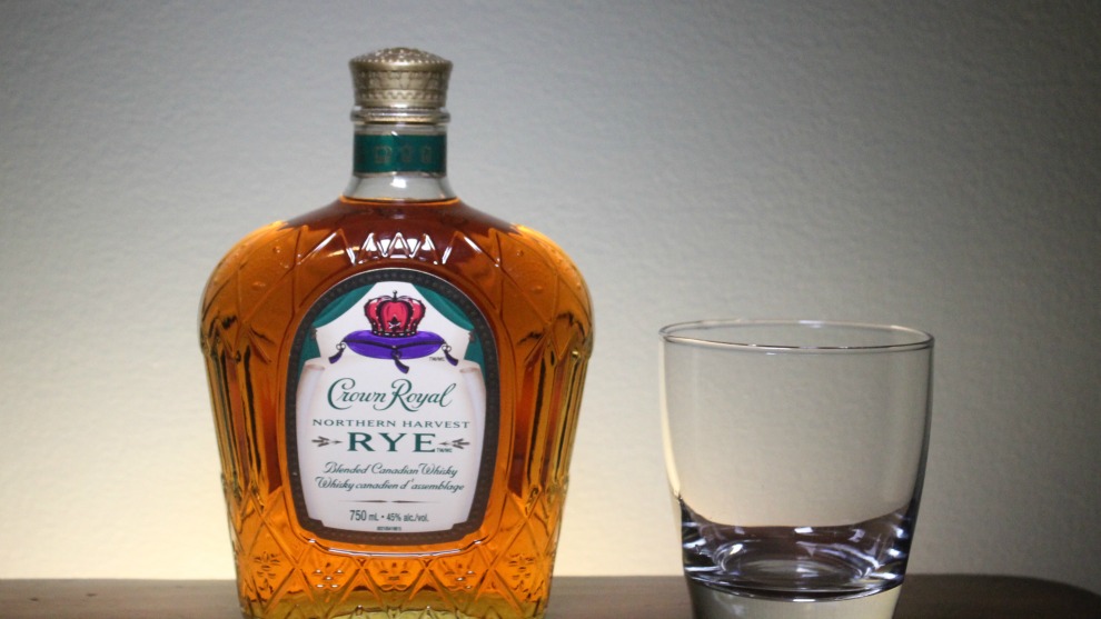 Crown Royal's award winning Northern Harvest Rye is in high demand across the province. 