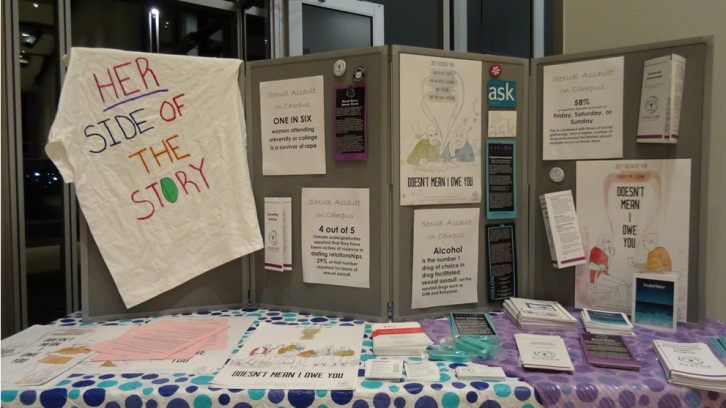 Information and support for the event was provided by the Avalon Sexual Assault Centre