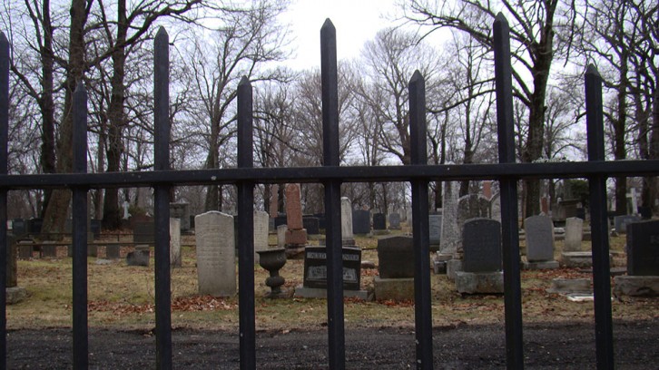 City-owned Camp Hill Cemetery on Summer Street. 