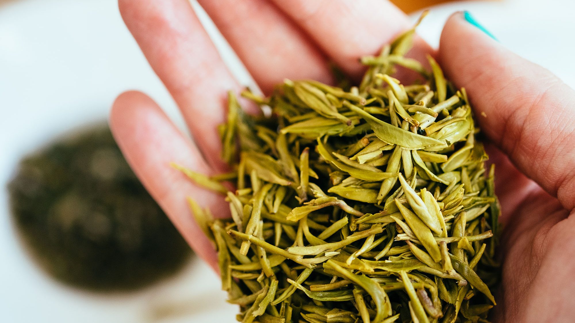 This is Baihao Yinzhen, also known as White Hair Silver Needle tea. It's a white tea and is considered a 'specialty tea'.