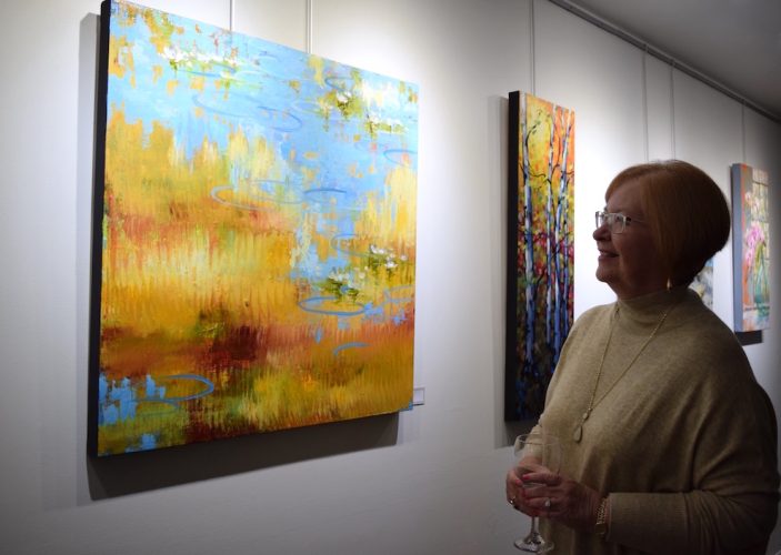 Louise Baker’s artwork has been displayed at many galleries in Halifax, Truro and Mahone Bay 