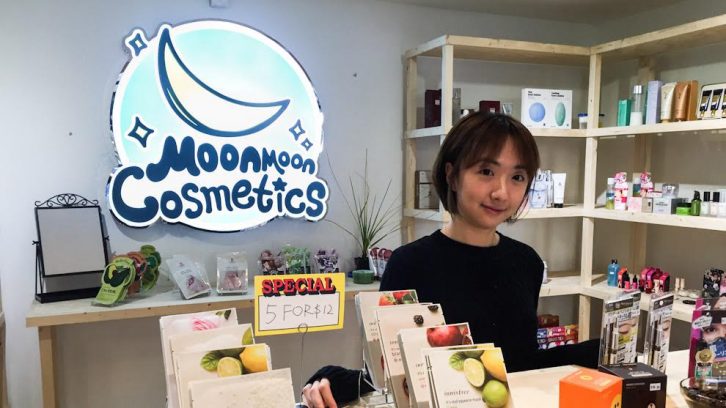 Mengzi Bian owner of Moon Moon Cosmetics