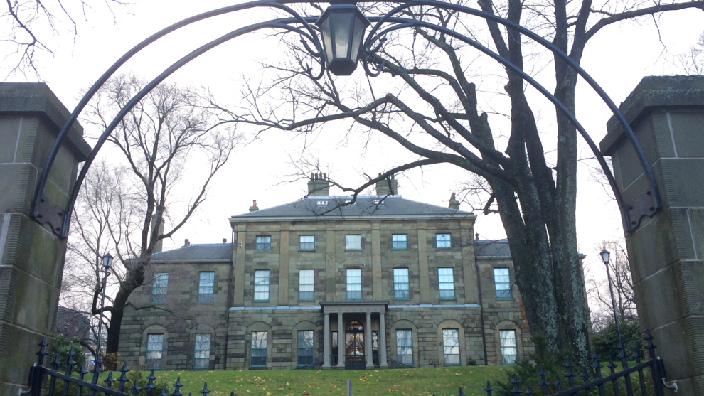 The Government House of Nova Scotia (1800) is one of many historic properties in the district.