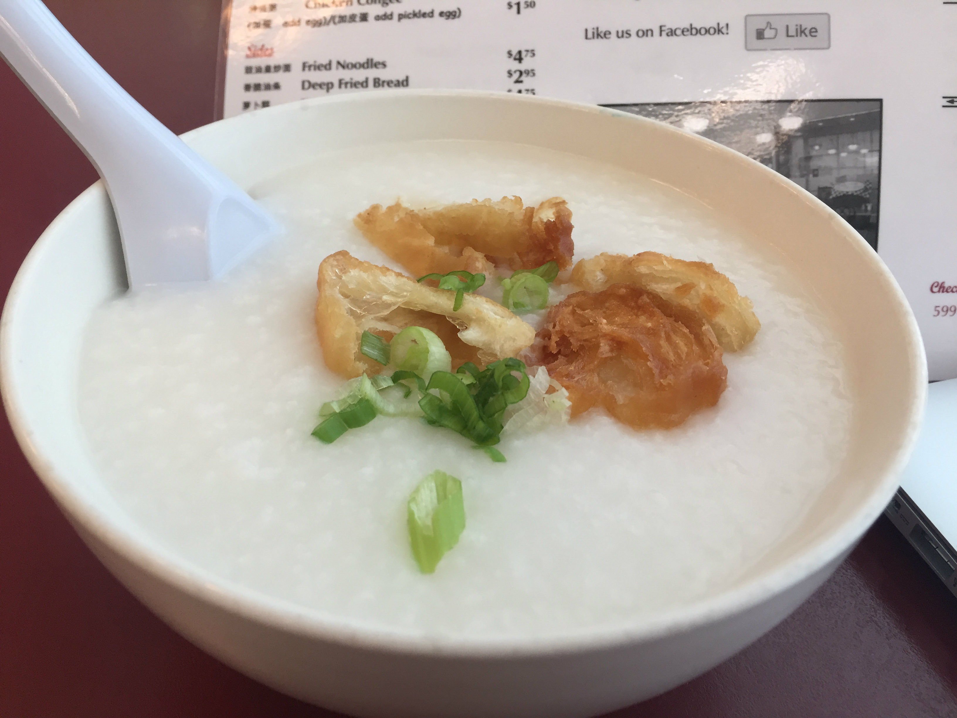 The shrimp porridge is one of the most popular porridge in south eastern China.