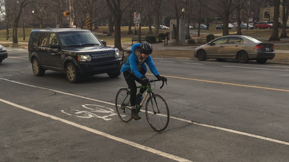 Cyclists travelling on South Park St. may soon be in for a safer ride