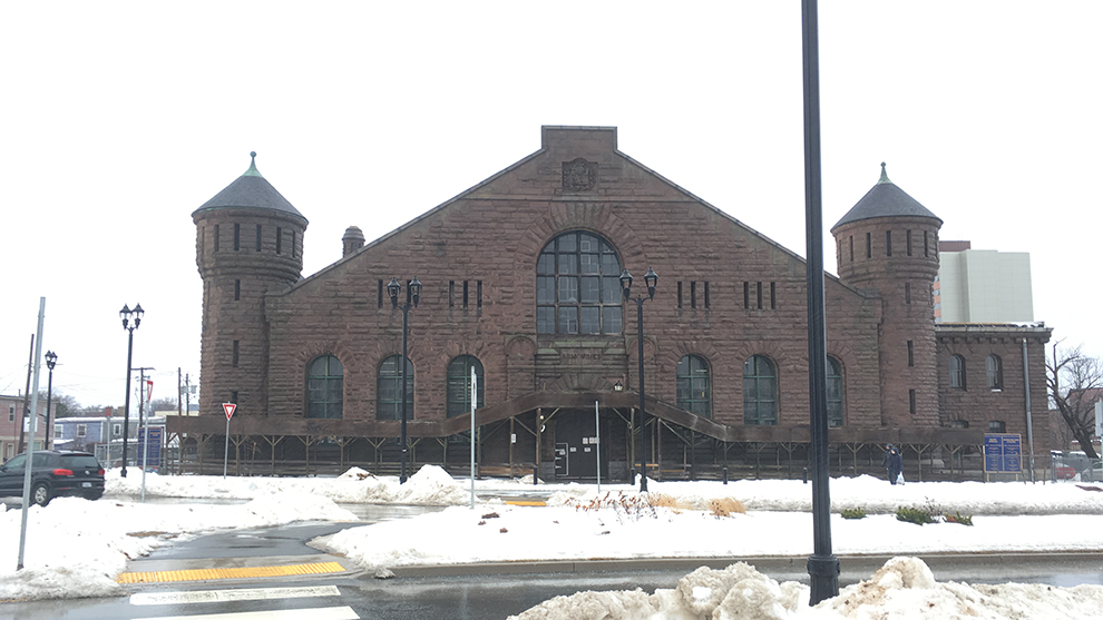 Repairs are coming to the western wall of Halifax's North Park Armory.