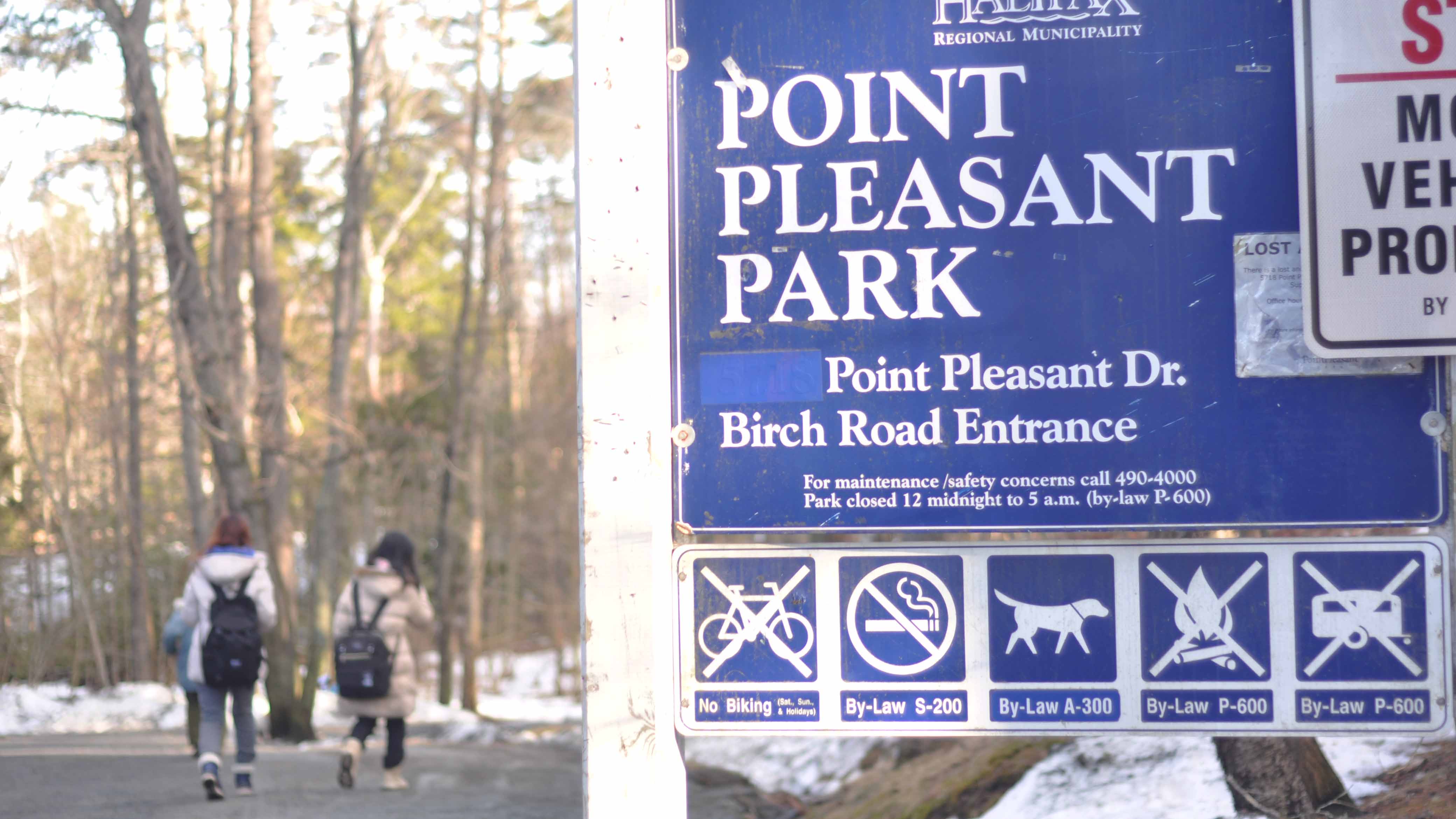 Point Pleasant Park with the By-Law