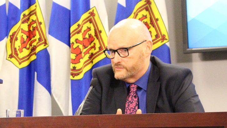 Auditor General Michael Pickup announces the findings of his report on mental health