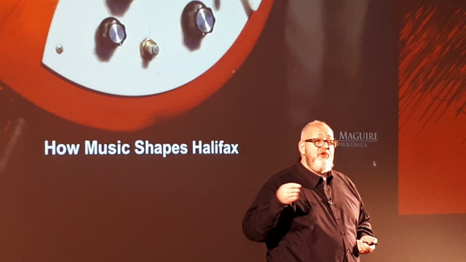 Jeffrey Haggett gives a TEDx Talk on how music shapes Halifax. 