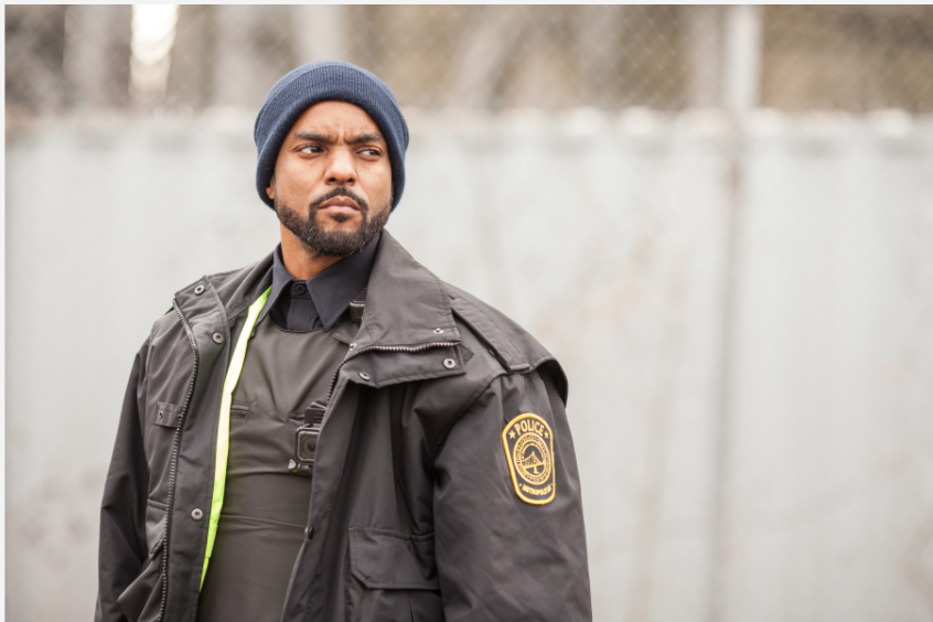 A production still from Black Cop