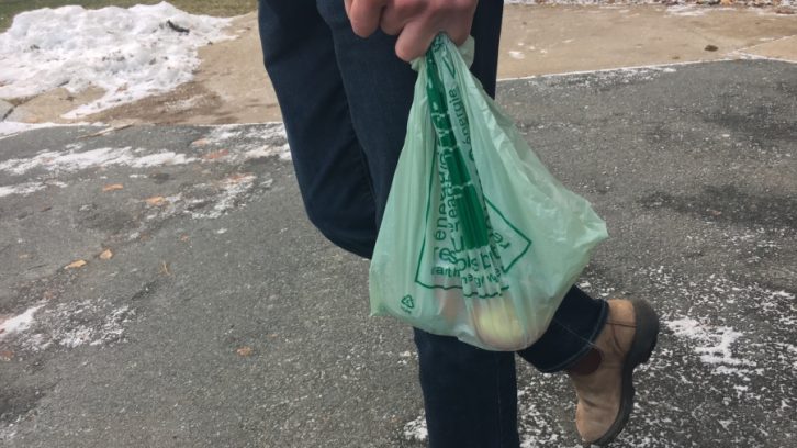 The report says plastic grocery bags make up over three per cent of the litter observed throughout Nova Scotia.