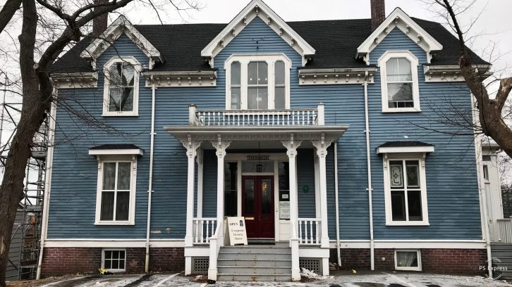 Built in 1867, Evergreen House in Dartmouth was named after the evergreen trees that once lined its driveway. 
