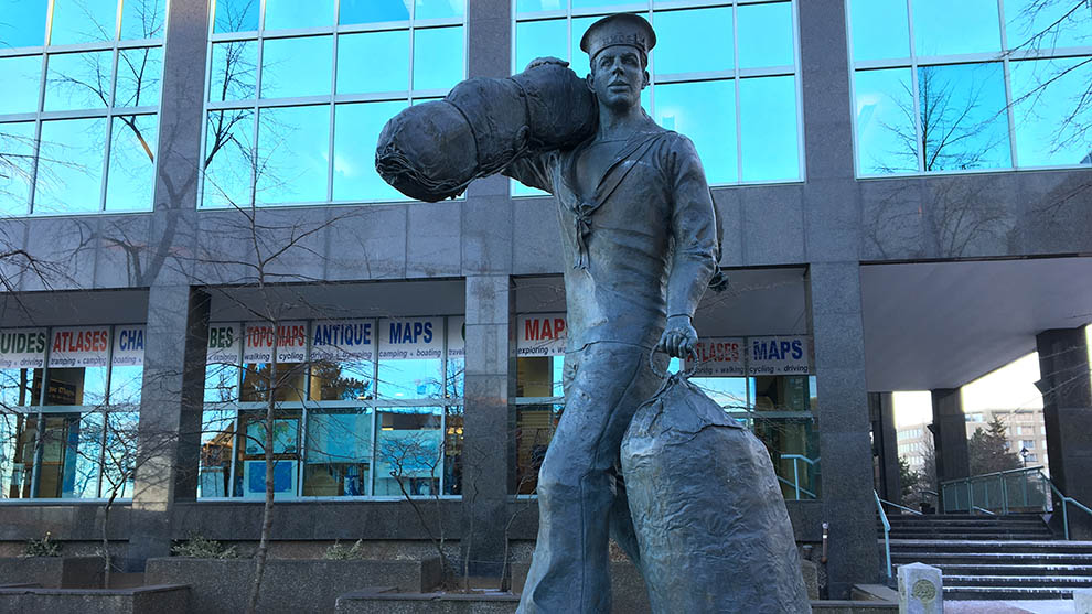Halifax regional council voted unanimously on Tuesday to take over ownership of ‘The Sailor” statue, located at 1655 Lower Water Street, near the Maritime Museum of the Atlantic.