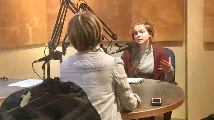 Host Jessica Briand talks to guest Ally Garber about living with mental illness. 