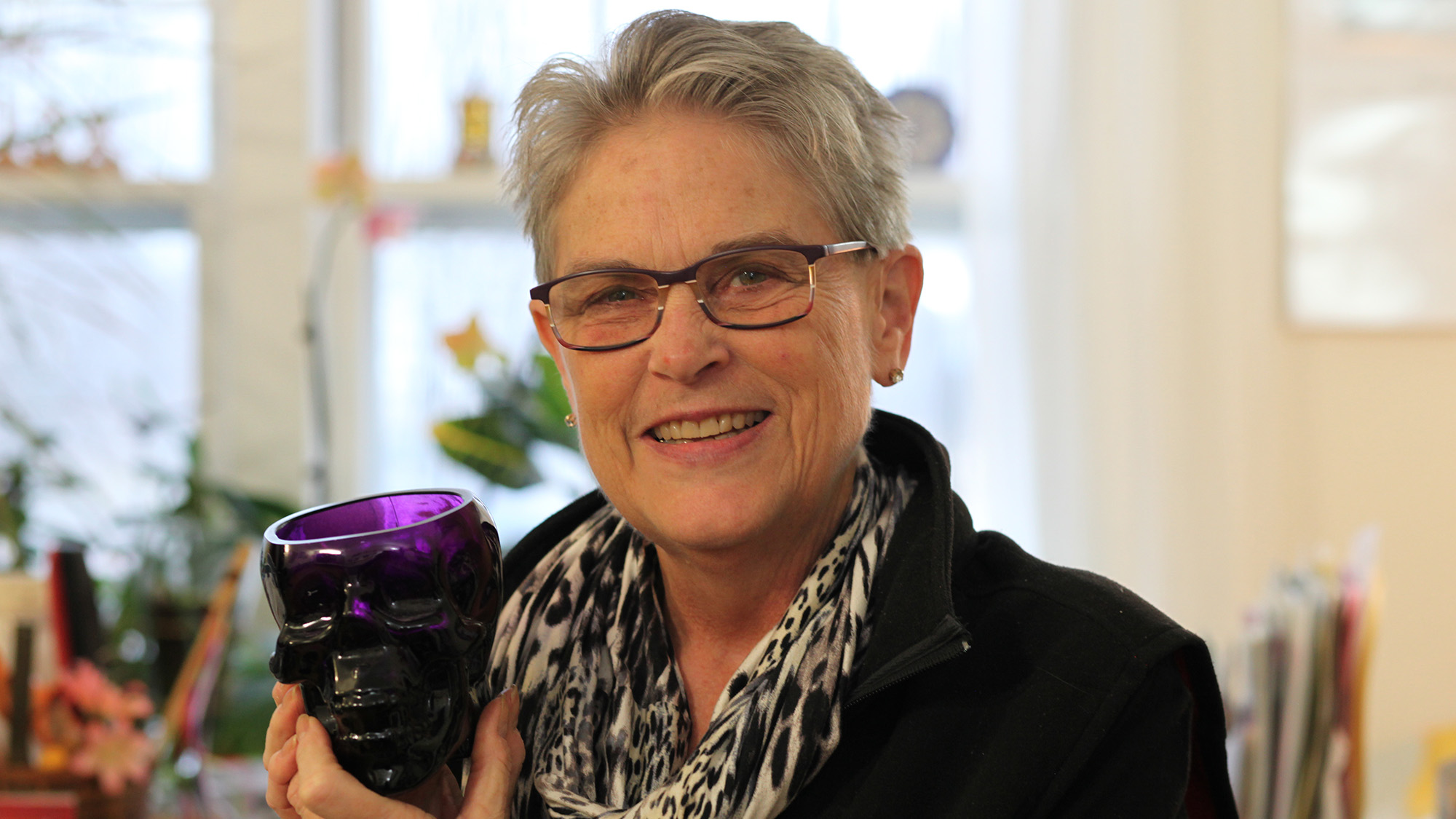 Deborah Luscomb hosted the first Death Cafe in Halifax in March 2015. 