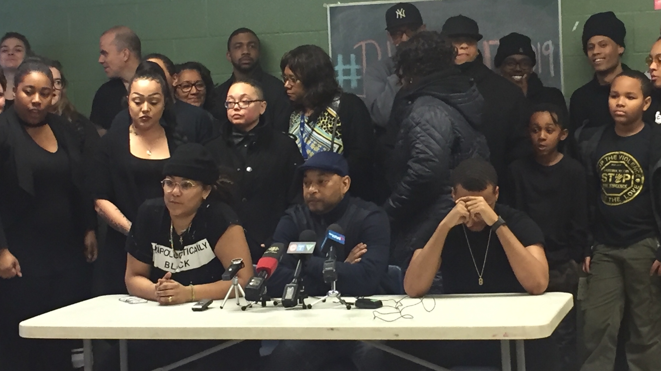 News Conference on Racial Profiling