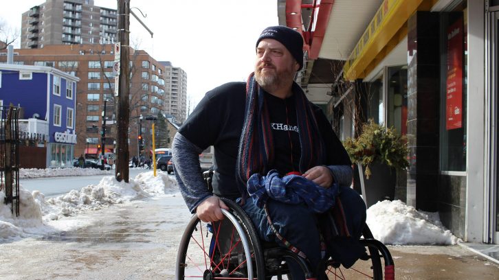 Disabilities advocate Paul Vienneau is now an employee of the HRM. 