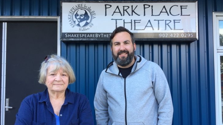 Elizabeth Murphy and Jesse MacLean, co-artistic directors of Shakespeare by the Sea. 