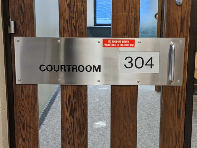 The trial of Calvin Sparks and Samanda Ritch continues in Courtroom 304.