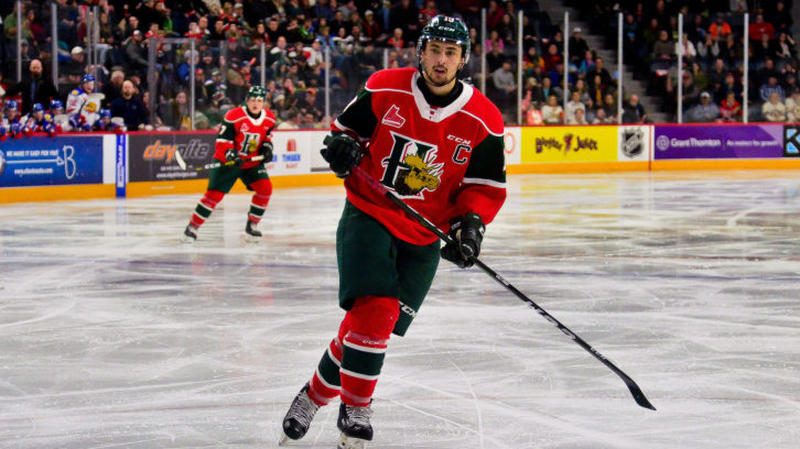 Benoit-Olivier Groulx is one of three Halifax Mooseheads invited to the World Junior tryout in Oakville.