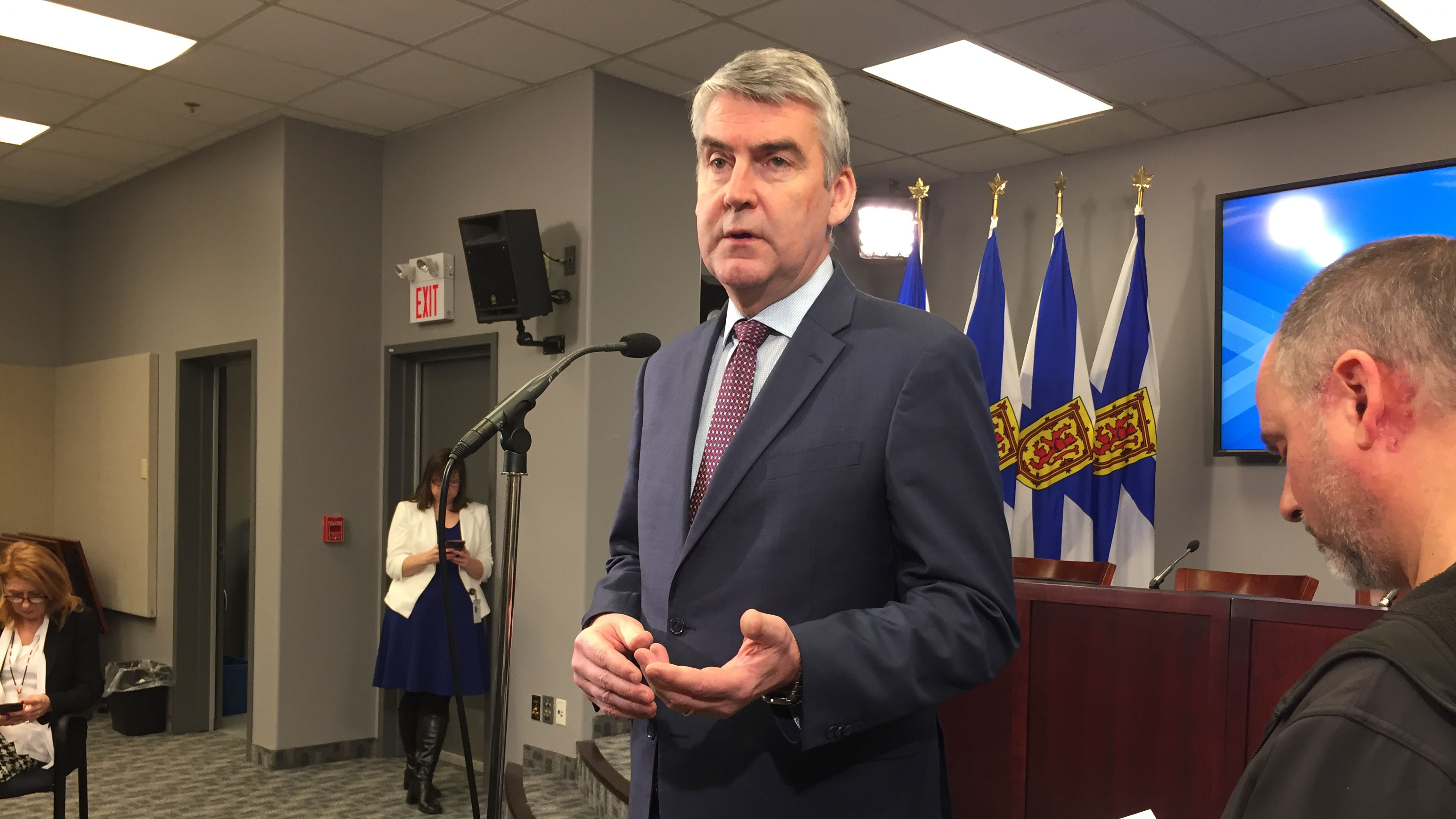 Premier Stephen McNeil says he'd like to have direct flights from China to be a regular thing. 