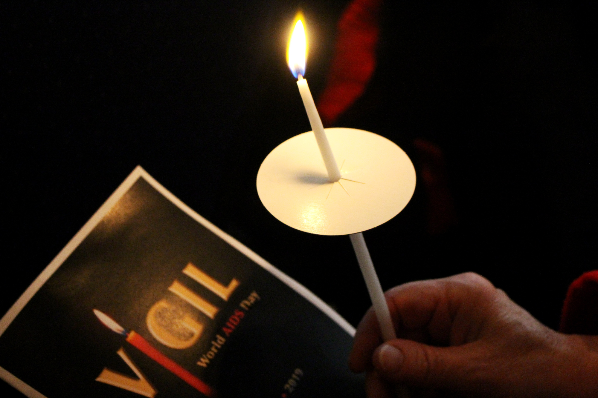 ACNS held its annual World AIDS Day Vigil to remember those who died.