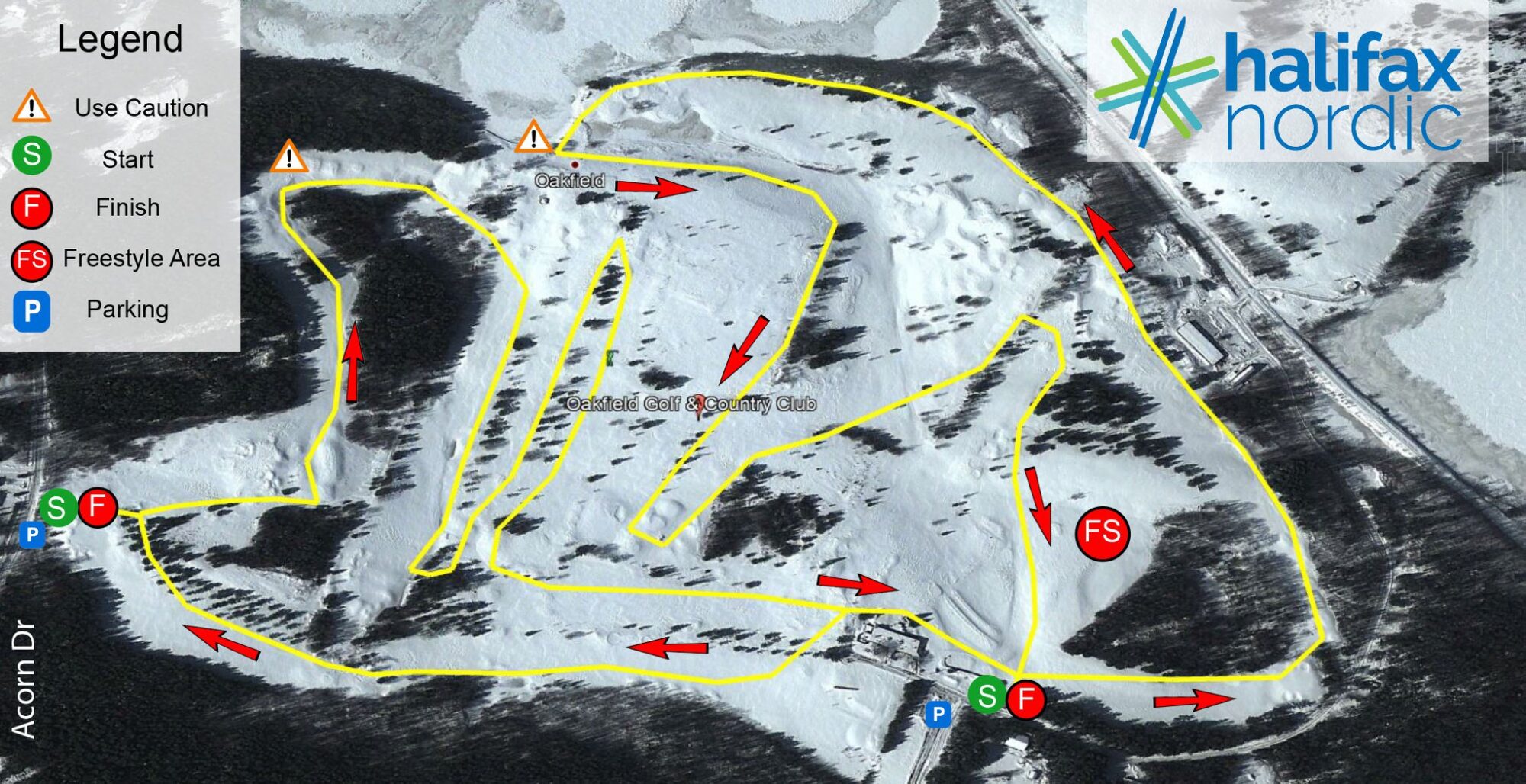 Making tracks Oakfield Golf and Country Club transforms fairways into